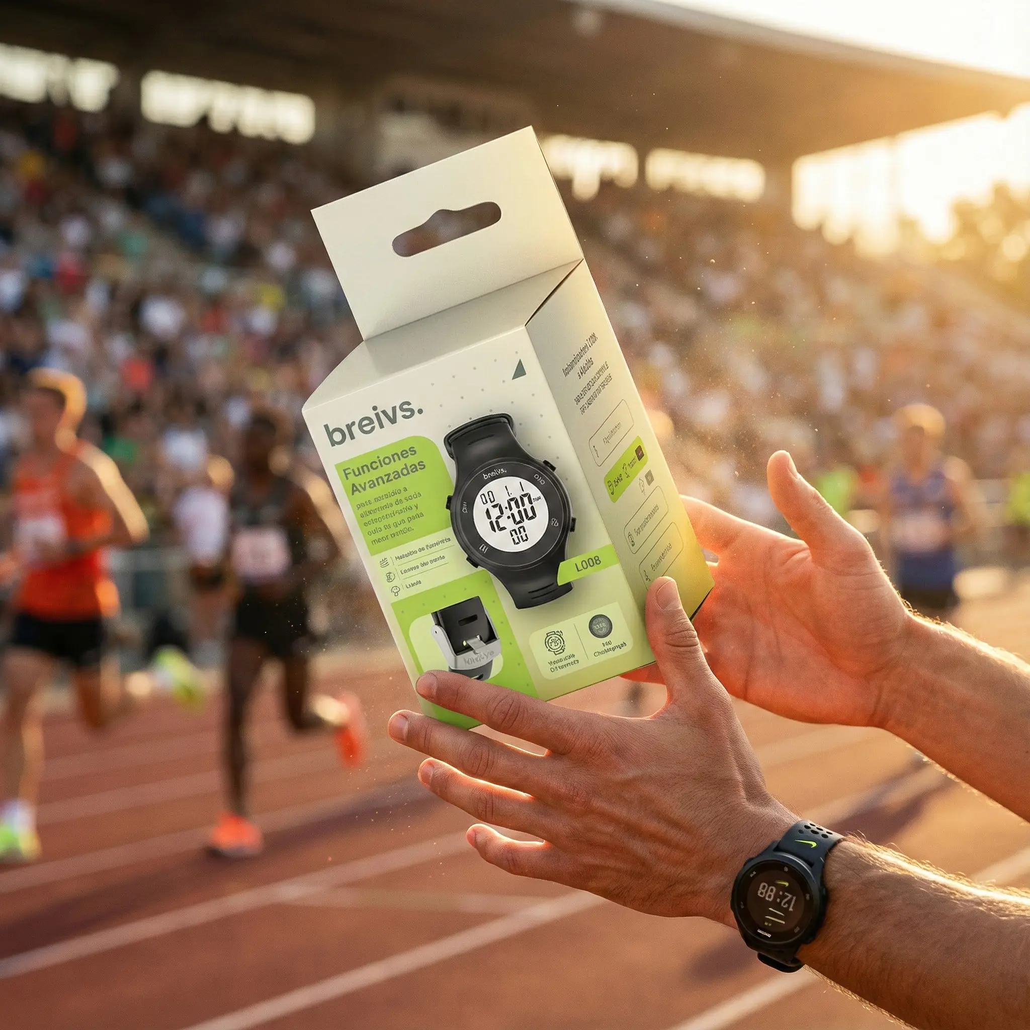 Premium sports watch